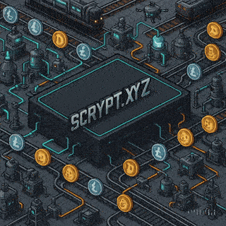 Cryptocurrency mining facility and factory flow